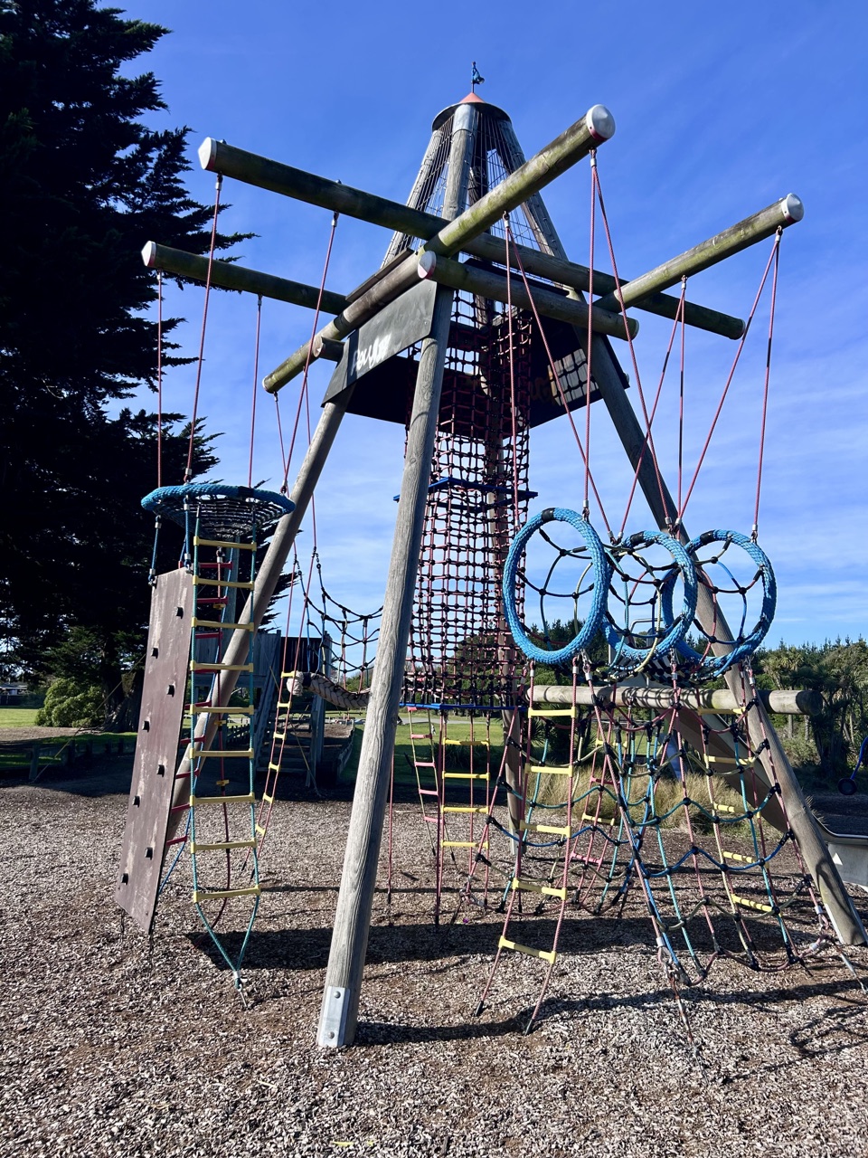 South New Brighton Domain Playground — main view